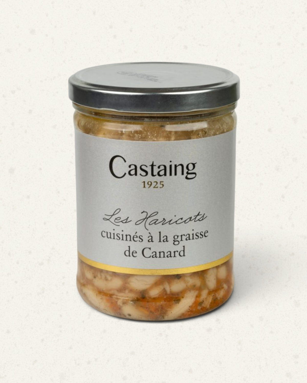 White Beans cooked in Duck Fat