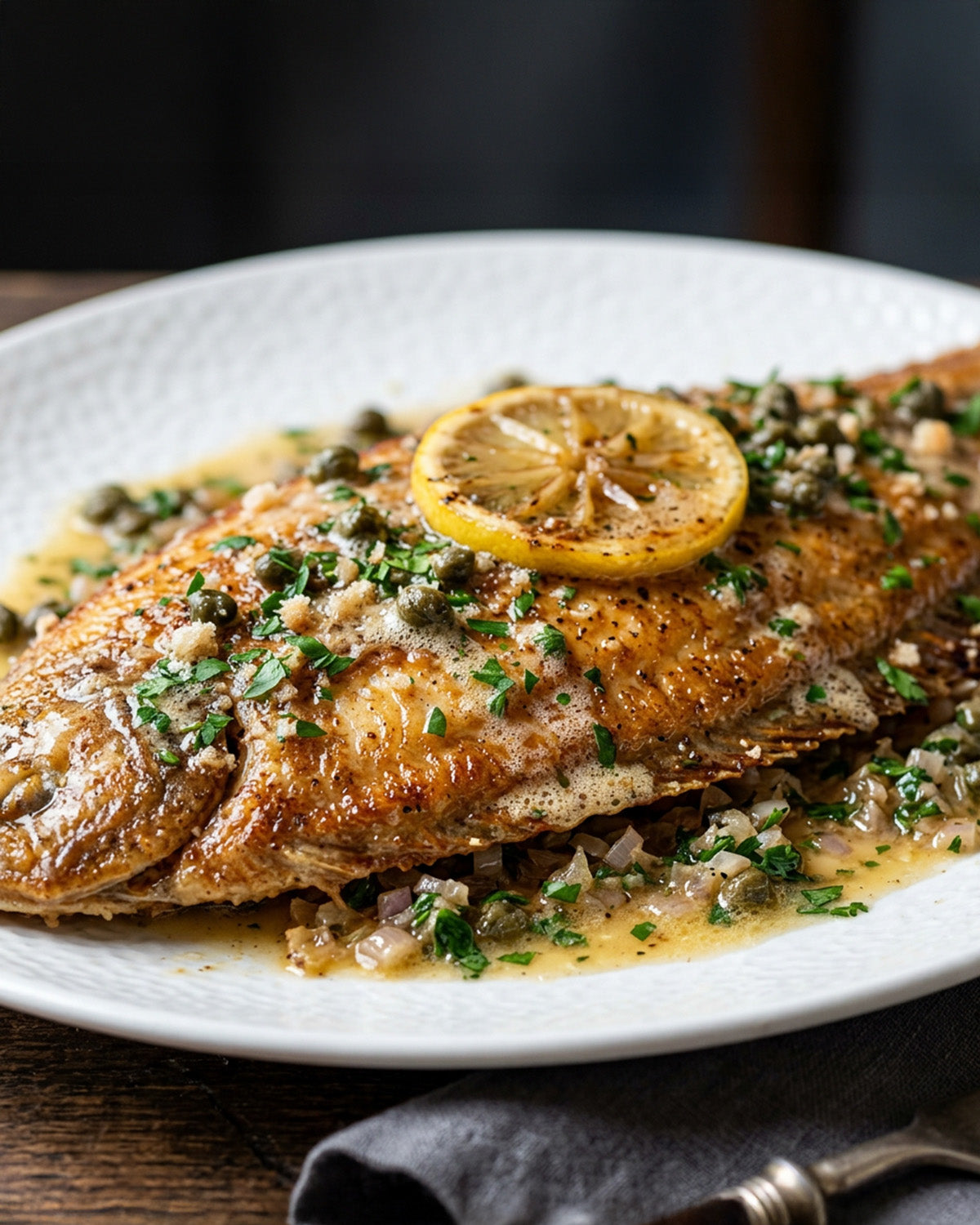 Frozen Dover Sole - Whole, Gutted
