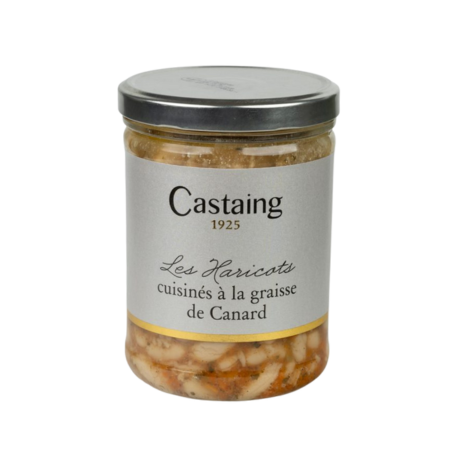 White Beans cooked in Duck Far