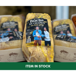 Capon Roll stuffed with Foie Gras - Pre-Cooked