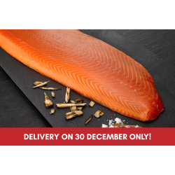 Hand-Sliced Smoked Salmon from Scotland