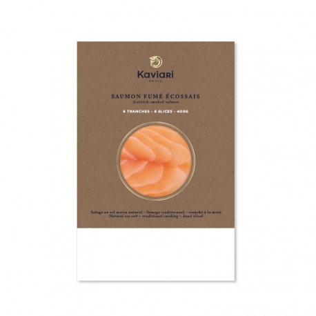 Smoked Salmon from Scotland (4 slices)