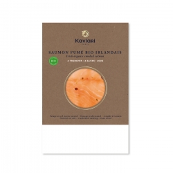 Organic Smoked Salmon from Ireland (4 slices)