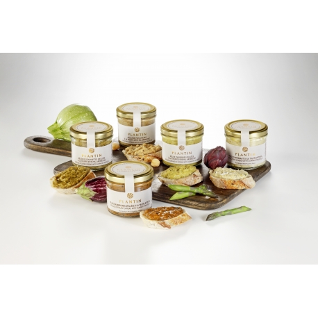 A range of five vegetable & black truffle spreads available!