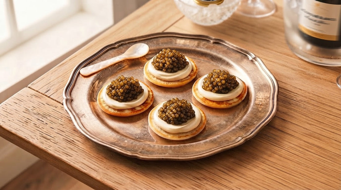 Blinis with Caviar