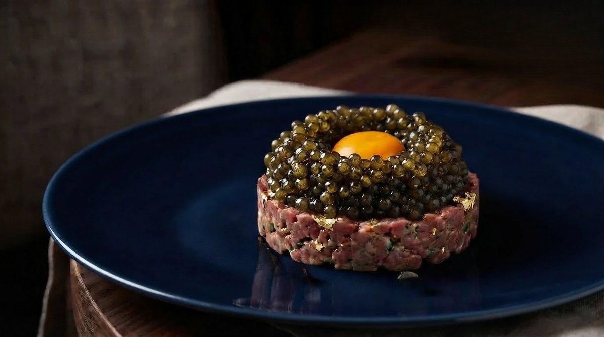 Beef Tartare With Caviar