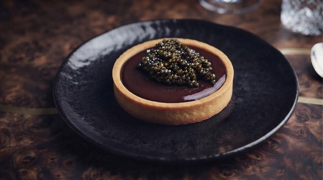 Chocolate and Caviar Tartlet