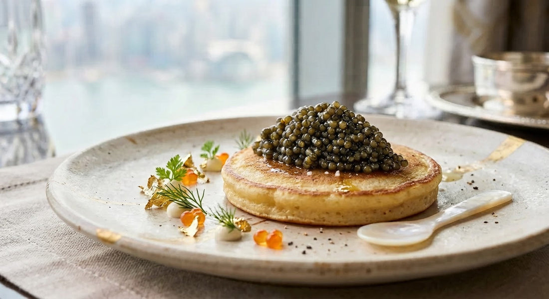 Caviar Pancakes