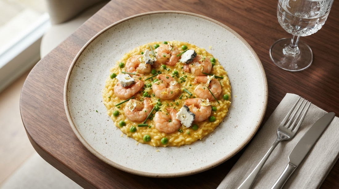 Creamy Tiger Prawn Risotto