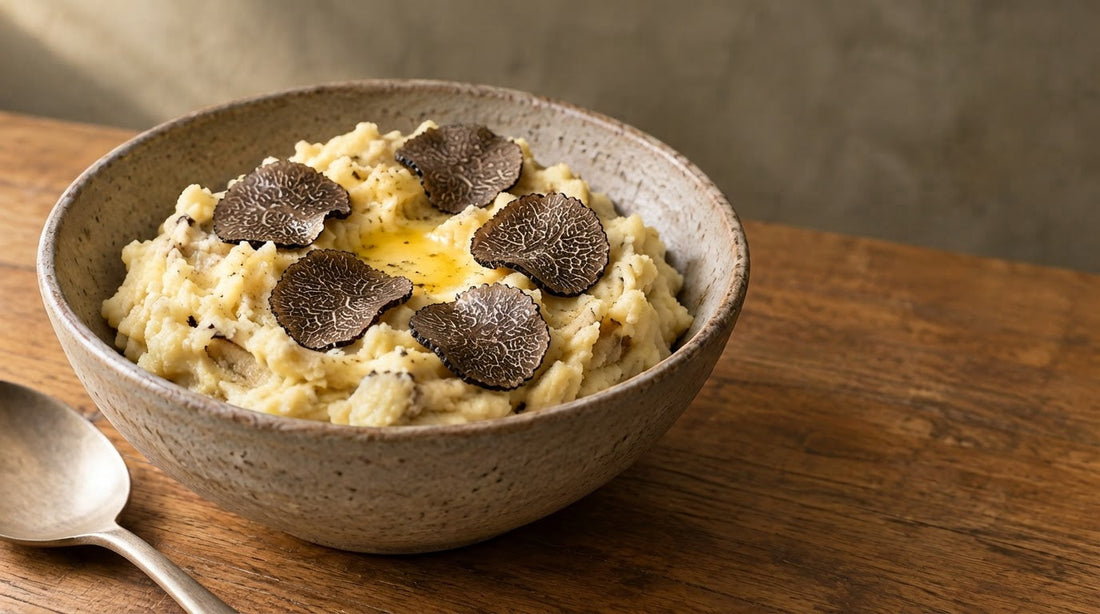 Mashed Potatoes with Black Truffle