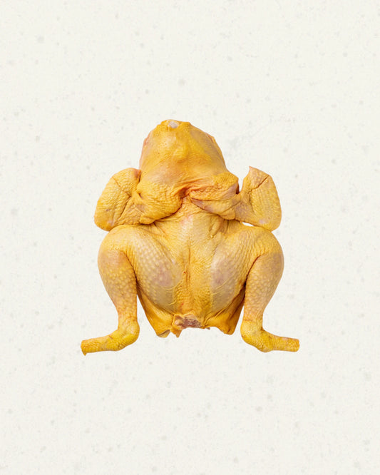 Yellow Farmed Chicken Crapaudine